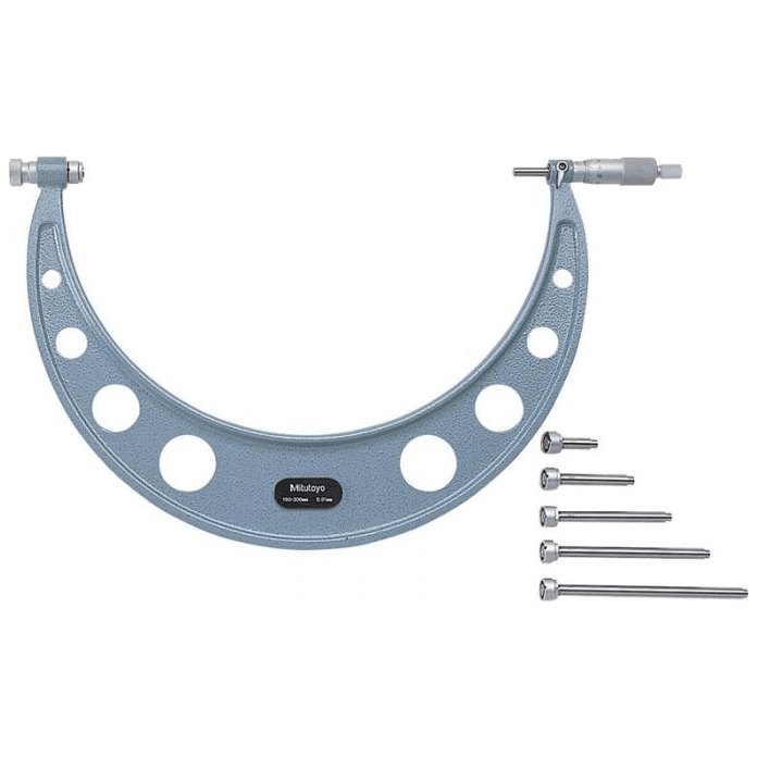Mitutoyo Outside Micrometer, Series 104 (with interchangeable anvils) | Mitutoyo by KHM Megatools Corp. Mitutoyo Outside Micrometer, Series 104 (with interchangeable anvils) | Mitutoyo by KHM Megatools Corp.